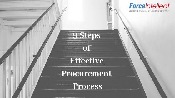 9 Steps effective procurement process