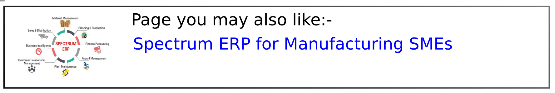 erp modules list