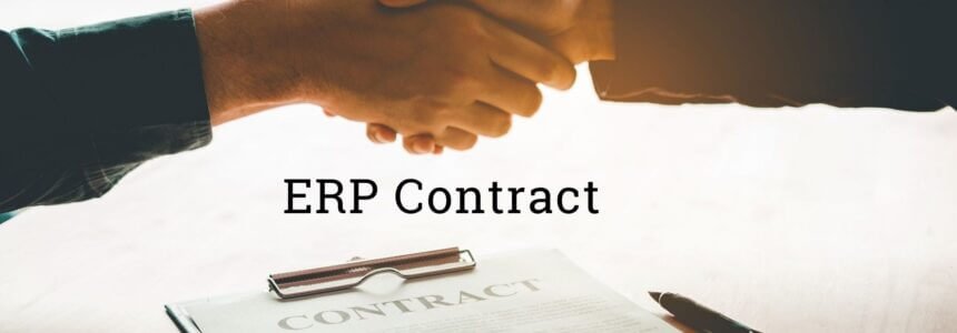 ERP Contract: What Points should be covered?