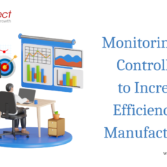 Monitoring and Controlling to increase efficiency in manufacturing